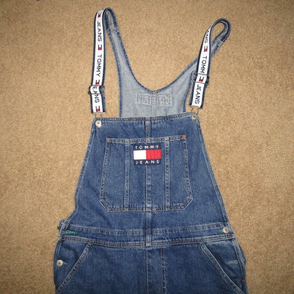 Tommy Hilfiger Other - Tommy Hilfiger Overall Jeans 90s Denim 34 Dungaree